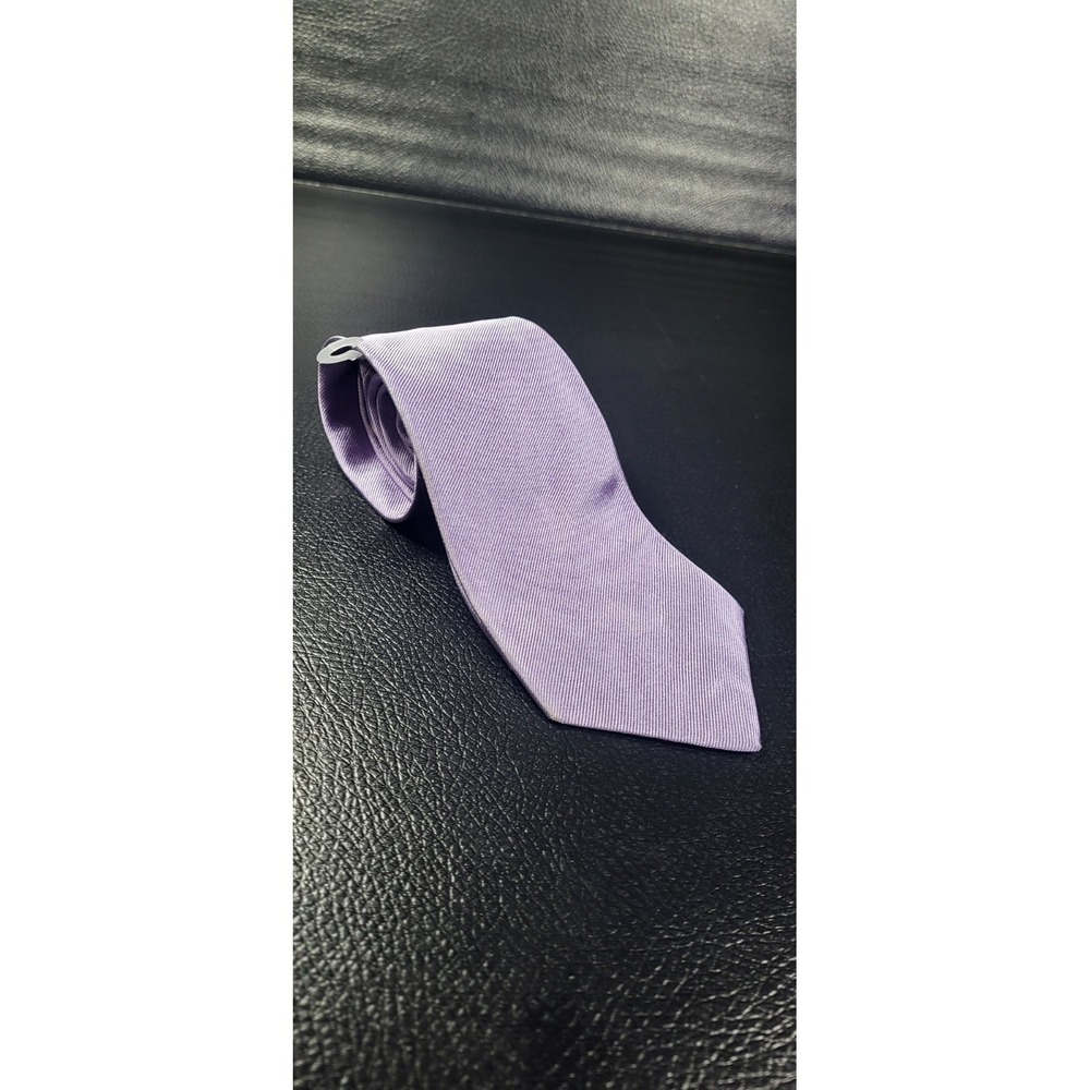 Polo Ralph Lauren Silk Woven Lavender  3.75 x 58.5‎ Made In Italy New No Tags